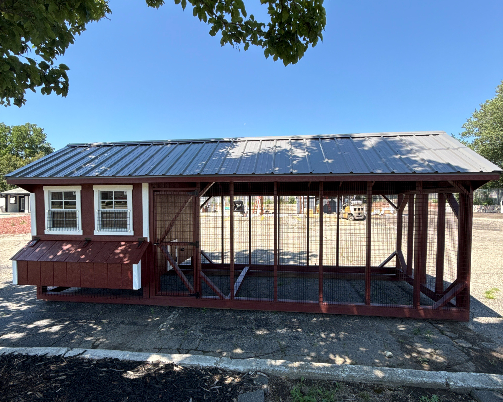 7' x 20' 7x20 A-Frame Combo Coop & Storage in DeWitt, MI by Mast Mini Barns for sale in DeWitt, MI
